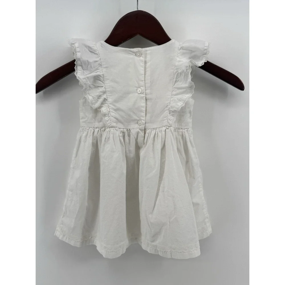 OshKosh B'gosh Pintuck Lace‎ Dress (Baby Girl, Size 18 Months)